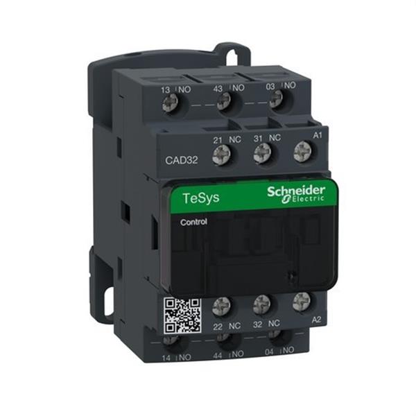 SCHNEIDER ELECTRIC CAD32P7 Contactor auxiliar 3 NA/2 NC 230V 50-60Hz