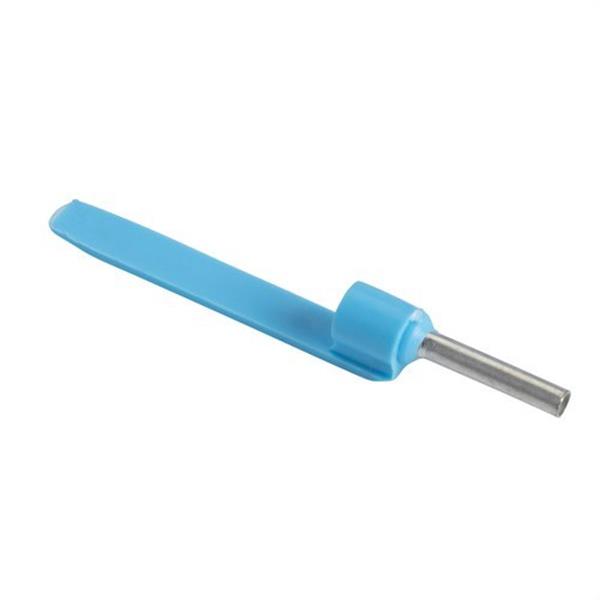 SCHNEIDER ELECTRIC DZ5CA007 Puntera marcable media para conductor simple de 0,75mm² azul