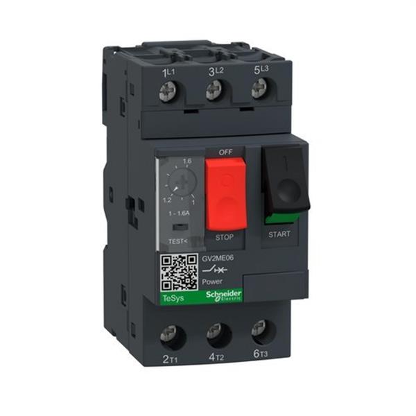 SCHNEIDER ELECTRIC GV2ME06 Disyuntor magnetotérmico 1-1,6A
