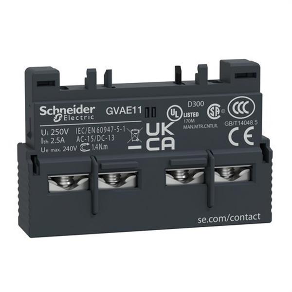 SCHNEIDER ELECTRIC GVAE11 Contacto auxiliar frontal NA/NC