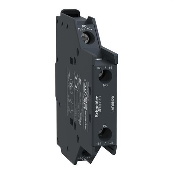 SCHNEIDER ELECTRIC LAD8N20 Bloque contacto auxiliar 2 NA lateral