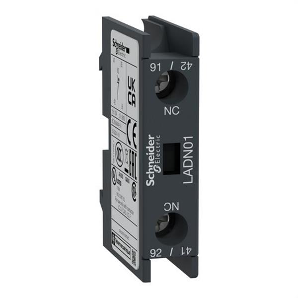 SCHNEIDER ELECTRIC LADN01 Bloque contacto auxiliar 1 NC frontal