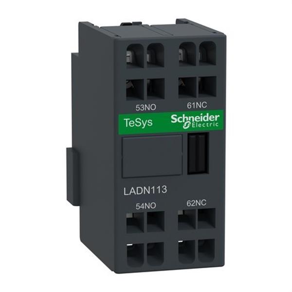 SCHNEIDER ELECTRIC LADN113 Bloque contacto auxiliar 1 NA/1 NC frontal resorte