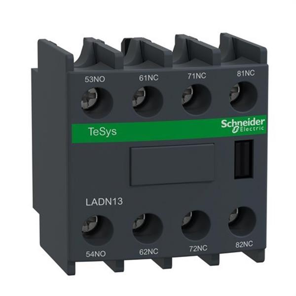 SCHNEIDER ELECTRIC LADN13 Bloque contacto auxiliar 1 NA/3 NC frontal