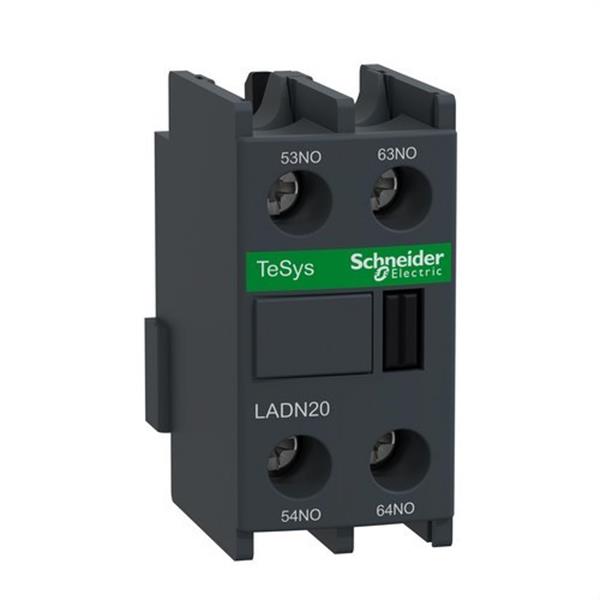 SCHNEIDER ELECTRIC LADN20 Bloque contacto auxiliar 2 NA frontal