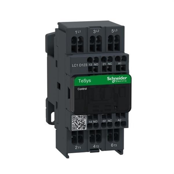 SCHNEIDER ELECTRIC LC1D123P7 Contactor 12A 1 NA/1 NC 230V 50-60Hz resorte
