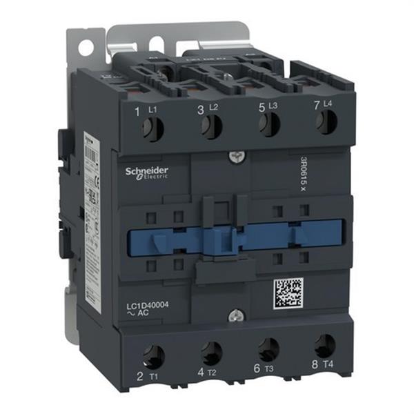 SCHNEIDER ELECTRIC LC1D40004P7 Contactor 40A 4P 230V 50-60Hz