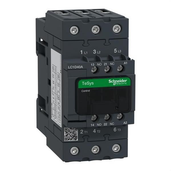 SCHNEIDER ELECTRIC LC1D40AB7 Contactor EVERLINK 3P AC3 440V 40A 24V B7