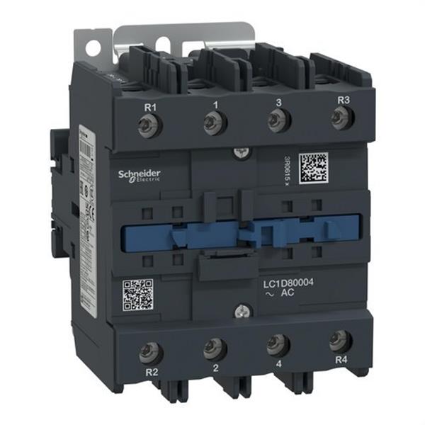 SCHNEIDER ELECTRIC LC1D80004P7 CONTACTOR 80A 4P 230V 50-60Hz