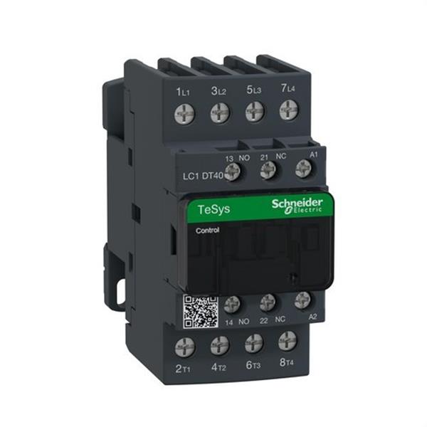 SCHNEIDER ELECTRIC LC1DT40P7 Contactor 40A 1 NA/1 NC 230V 50-60Hz 4P