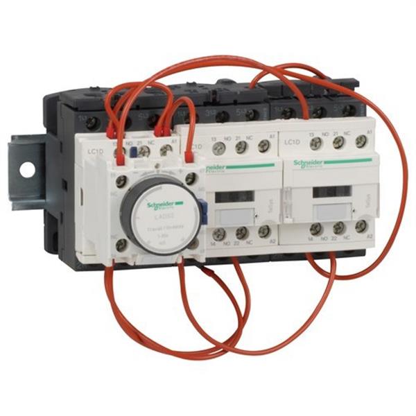 SCHNEIDER ELECTRIC LC3D18AP7 Arrancador estrella - triángulo 230V 50/60Hz placa