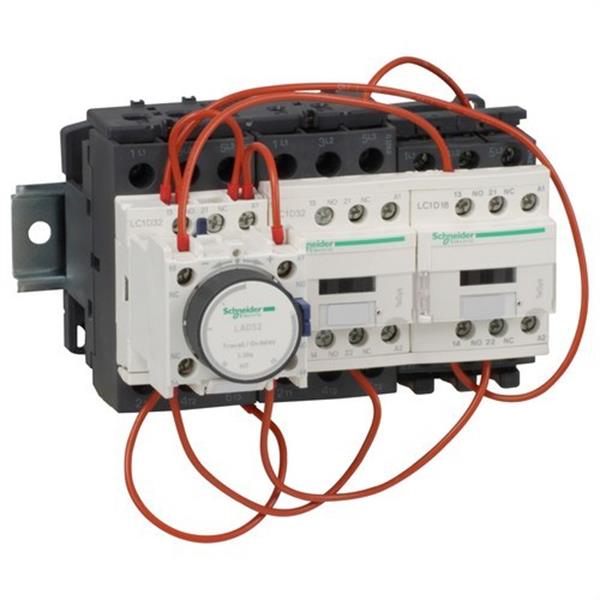 SCHNEIDER ELECTRIC LC3D32AP7 Arrancador estrella - triángulo 230V 50/60Hz placa