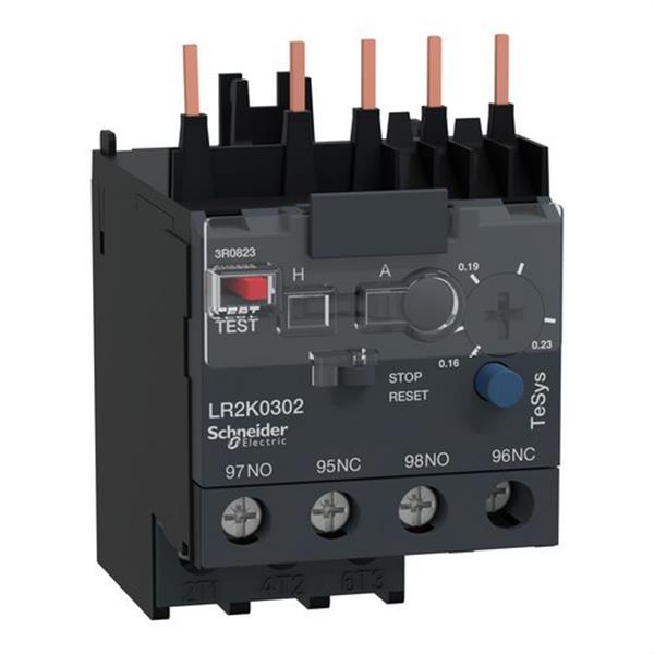SCHNEIDER ELECTRIC LR2K0302 Relé térmico 0,16-0,23A