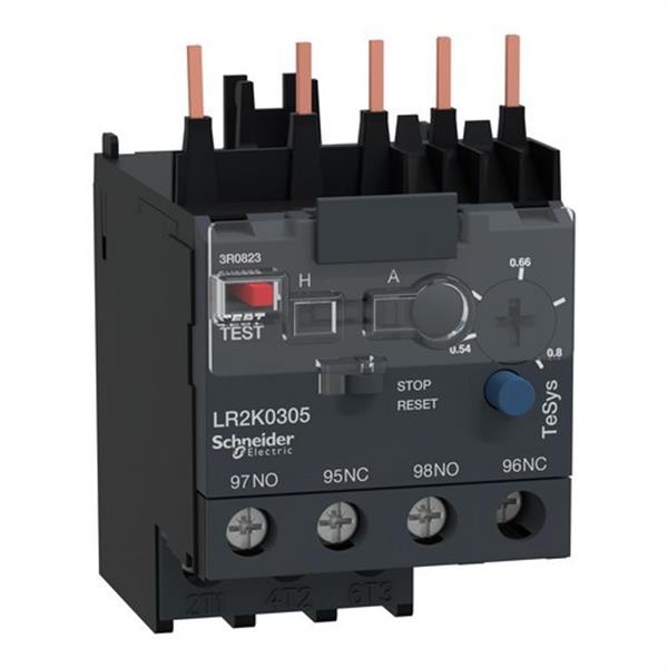 SCHNEIDER ELECTRIC LR2K0305 Relé térmico 0,54-0,8A