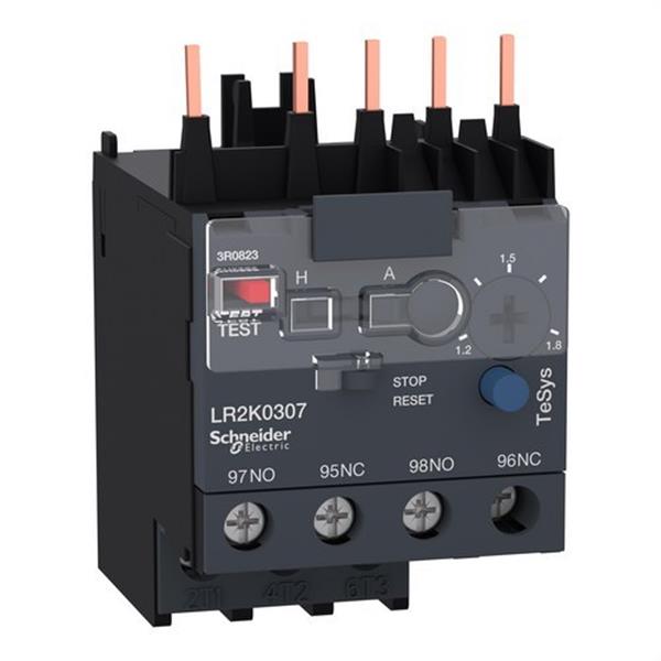 SCHNEIDER ELECTRIC LR2K0307 Relé térmico 1,2-1,8A