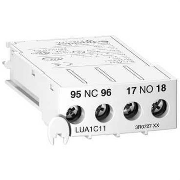 SCHNEIDER ELECTRIC LUA1C11 Contacto auxiliar fallo/estado dispositivo NC/NA