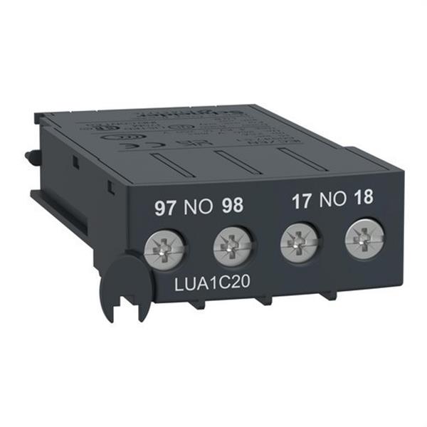 SCHNEIDER ELECTRIC LUA1C20 Contacto auxiliar fallo/estado dispositivo NA/NA