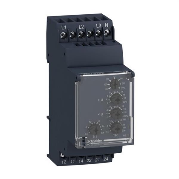 SCHNEIDER ELECTRIC RM35UB3N30 Relé sobre / subtensión triángulo fase / N