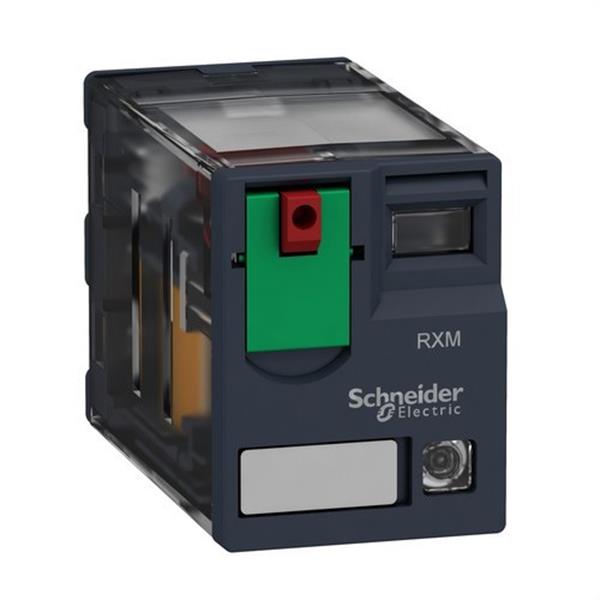 SCHNEIDER ELECTRIC RXM2AB2B7 Relé miniatura 12A 2 NA/NF con LED 24V CA