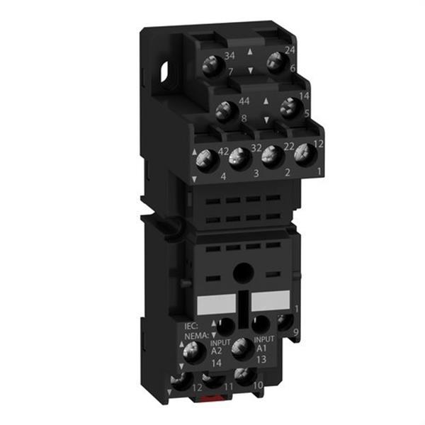 SCHNEIDER ELECTRIC RXZE2M114 Base RXM2/RXM4 borne MIST