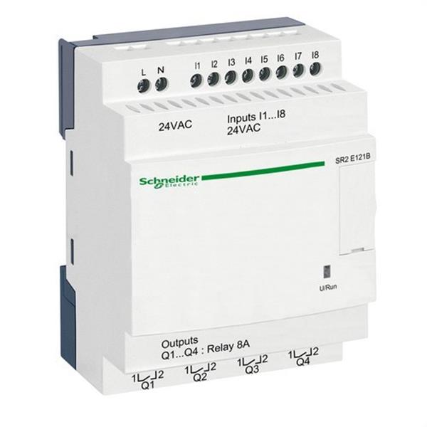 SCHNEIDER ELECTRIC SR2E121B Relé programable ZELIO 24V E/S 12 sin visor