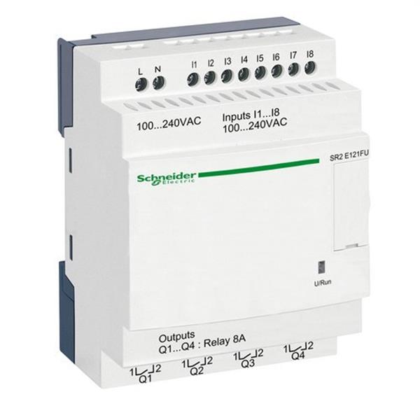 SCHNEIDER ELECTRIC SR2E121FU Relé programable ZELIO 100-240V E/S-12 sin visor