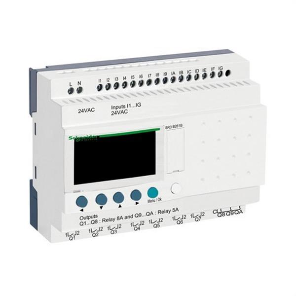 SCHNEIDER ELECTRIC SR3B261B Relé programable módulo 24V E/S 26