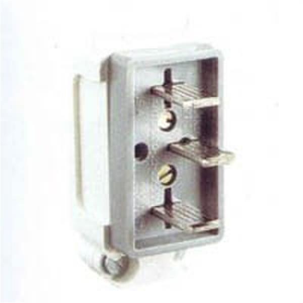 SCHNEIDER ELECTRIC 3020-G CLAVIJA TRIPOLAR 16A 380V EUROPOLI GRIS