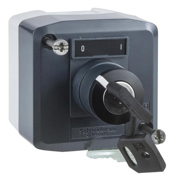 SCHNEIDER ELECTRIC XALD144 Caja 1 selector con 2 posiciones "O-I" llave