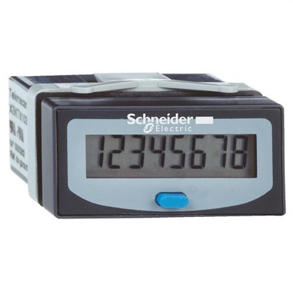 SCHNEIDER ELECTRIC XBKH81000033E Contador horario batería con 8 dígitos 1/100h