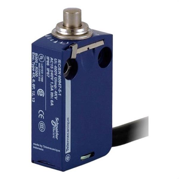 TELEMECANIQUE XCMD2110L1 Interruptor posición mini ruptura brusca pulsador metálico
