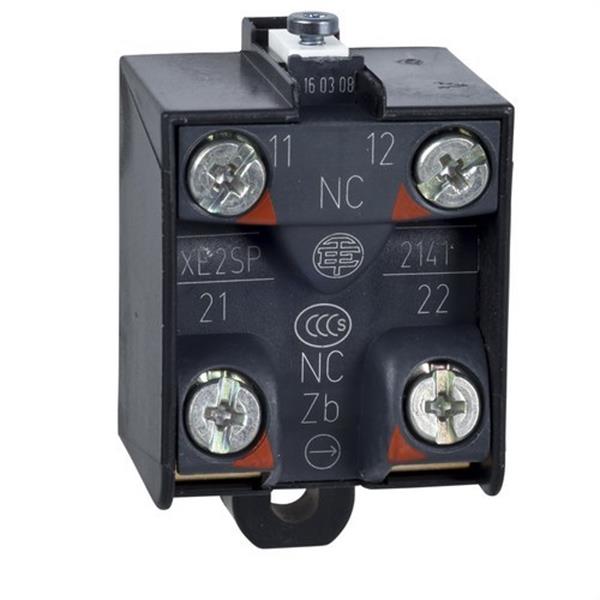 TELEMECANIQUE XE2SP2141 Elemento de contacto XCKD bipolar contacto cerrado+contacto cerrado ruptura brusca