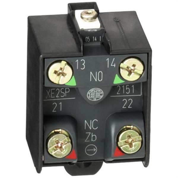 TELEMECANIQUE XE2SP2151 Elemento de contacto XCKD bipolar contacto cerrado+contacto abierto ruptura brusca