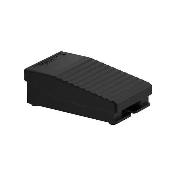 SCHNEIDER ELECTRIC XPEA110 Conmutador pedal sencillo sin cubierta plástico negro 1 NC+1 NA