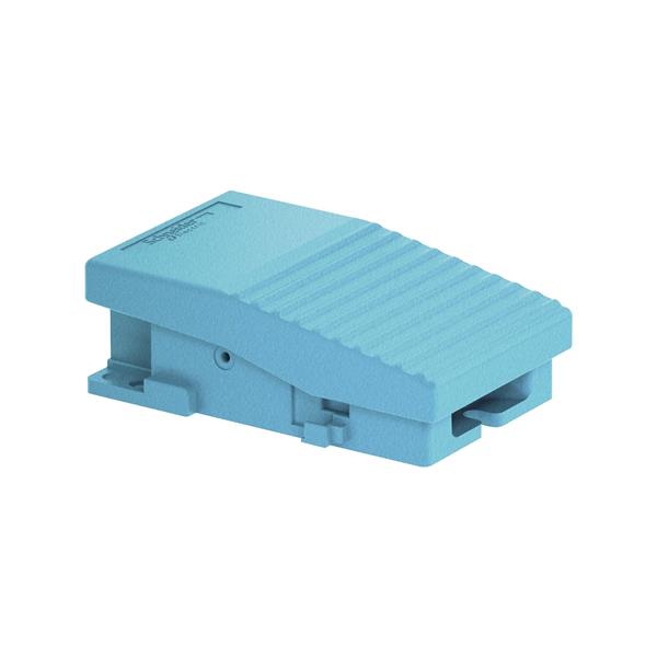 SCHNEIDER ELECTRIC XPEM110 Interruptor pedal metálico con 1 posición 1 CC+CA azul