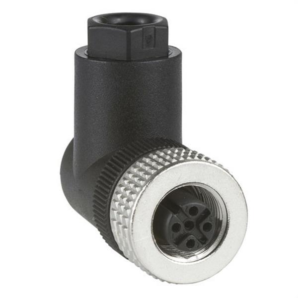 TELEMECANIQUE XZCC12FCM40B Conector XZCC12FCM40B M12 acodado