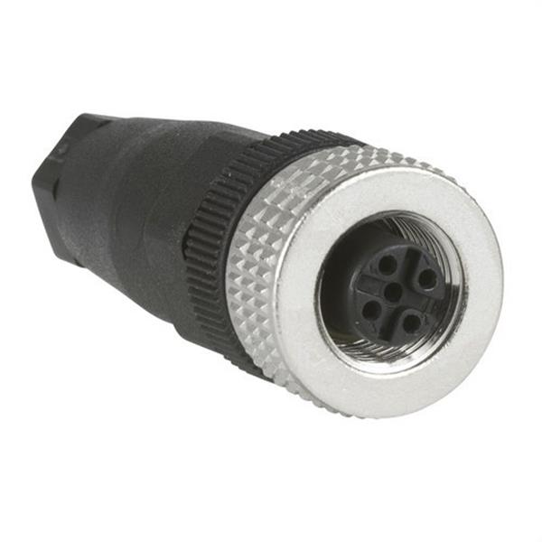 TELEMECANIQUE XZCC12FDM40B Conector XZCC12FDM40B M12 recto