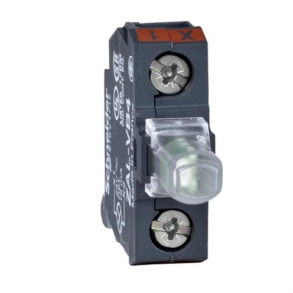 SCHNEIDER ELECTRIC ZALVM5 Bloque luminoso LED integrado 230V placa amarillo