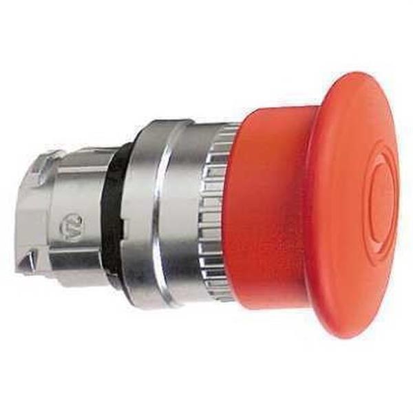 SCHNEIDER ELECTRIC ZB4BT4 CABEZA PULSADOR SETA d.40 PULSAR-TIRAR ROJO EMBELLECEDOR METALICO