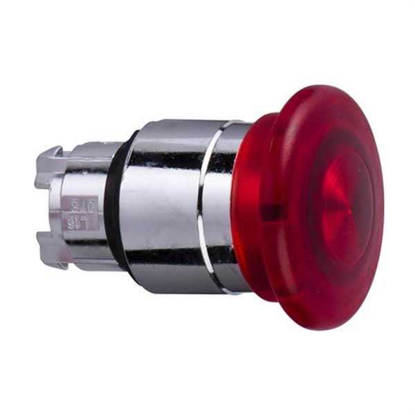 SCHNEIDER ELECTRIC ZB4BW443 Cabeza pulsador seta luminoso roja