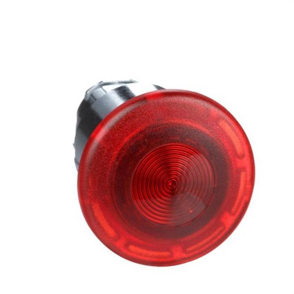SCHNEIDER ELECTRIC ZB4BW643 Cabeza pulsador seta luminoso enclavamiento roja