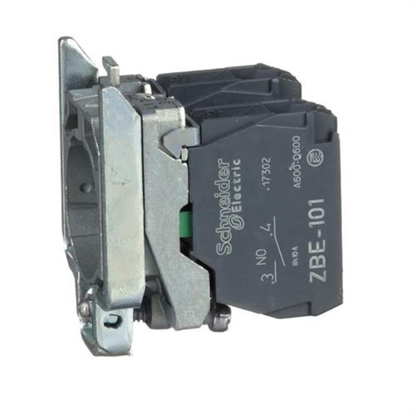 SCHNEIDER ELECTRIC ZB4BZ103 Cuerpo diámetro 22mm 2 NA con conexión tornillo embellecedor metálico