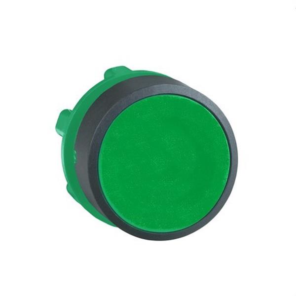 SCHNEIDER ELECTRIC ZB5AA3 Cabeza pulsador diámetro 22 rasante verde embellecedor plástico