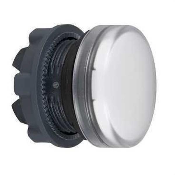 SCHNEIDER ELECTRIC ZB5AV013 Cabeza piloto LED integrado embellecedor plástico blanco