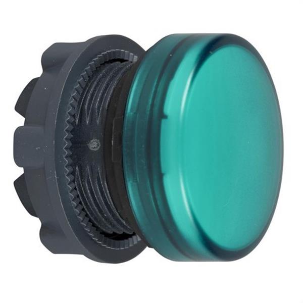 SCHNEIDER ELECTRIC ZB5AV033 Cabeza piloto LED integrado embellecedor plástico verde