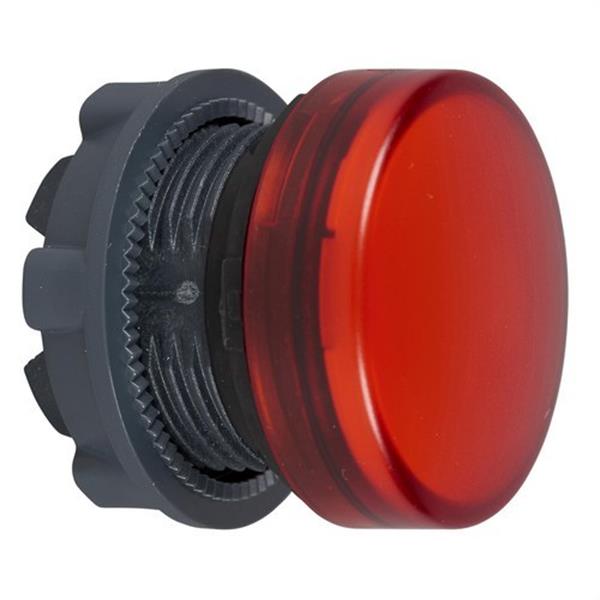 SCHNEIDER ELECTRIC ZB5AV043 Cabeza piloto LED integrado embellecedor plástico rojo