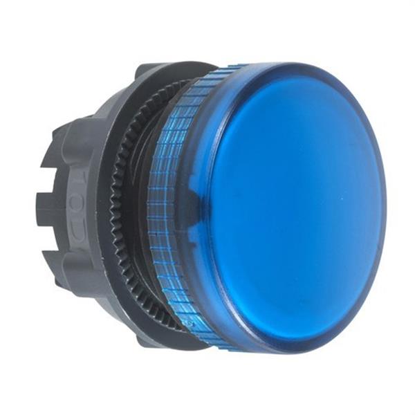 SCHNEIDER ELECTRIC ZB5AV063 Cabeza piloto LED integrado embellecedor plástico azul