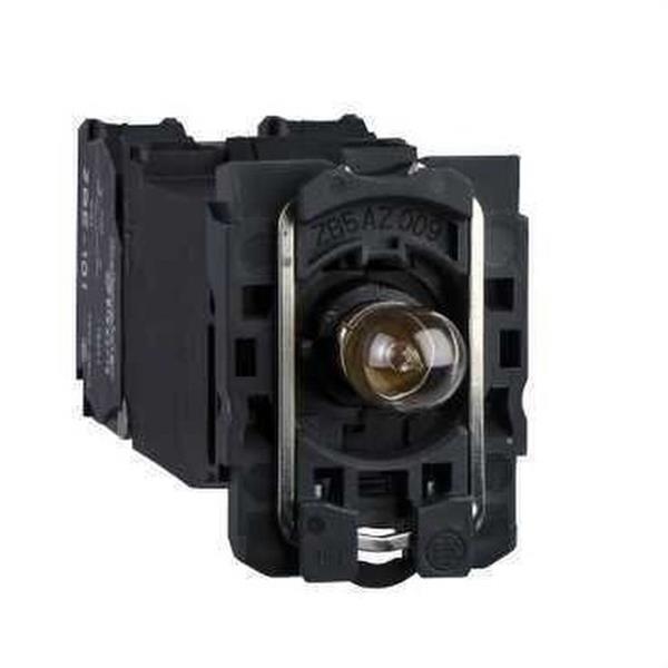 SCHNEIDER ELECTRIC ZB5AW055 Cuerpo diámetro 22mm 400V 1 NA/1 NC con transformador embellecedor plástico
