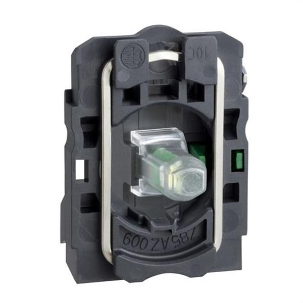 SCHNEIDER ELECTRIC ZB5AW0B11 Cuerpo diámetro 22mm 24V 1 NA con LED blanco tornillo embellecedor plástico