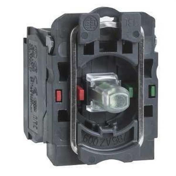 SCHNEIDER ELECTRIC ZB5AW0M15 Cuerpo diámetro 22mm 230-240V NA/NC con LED blanco tornillo embellecedor plástico